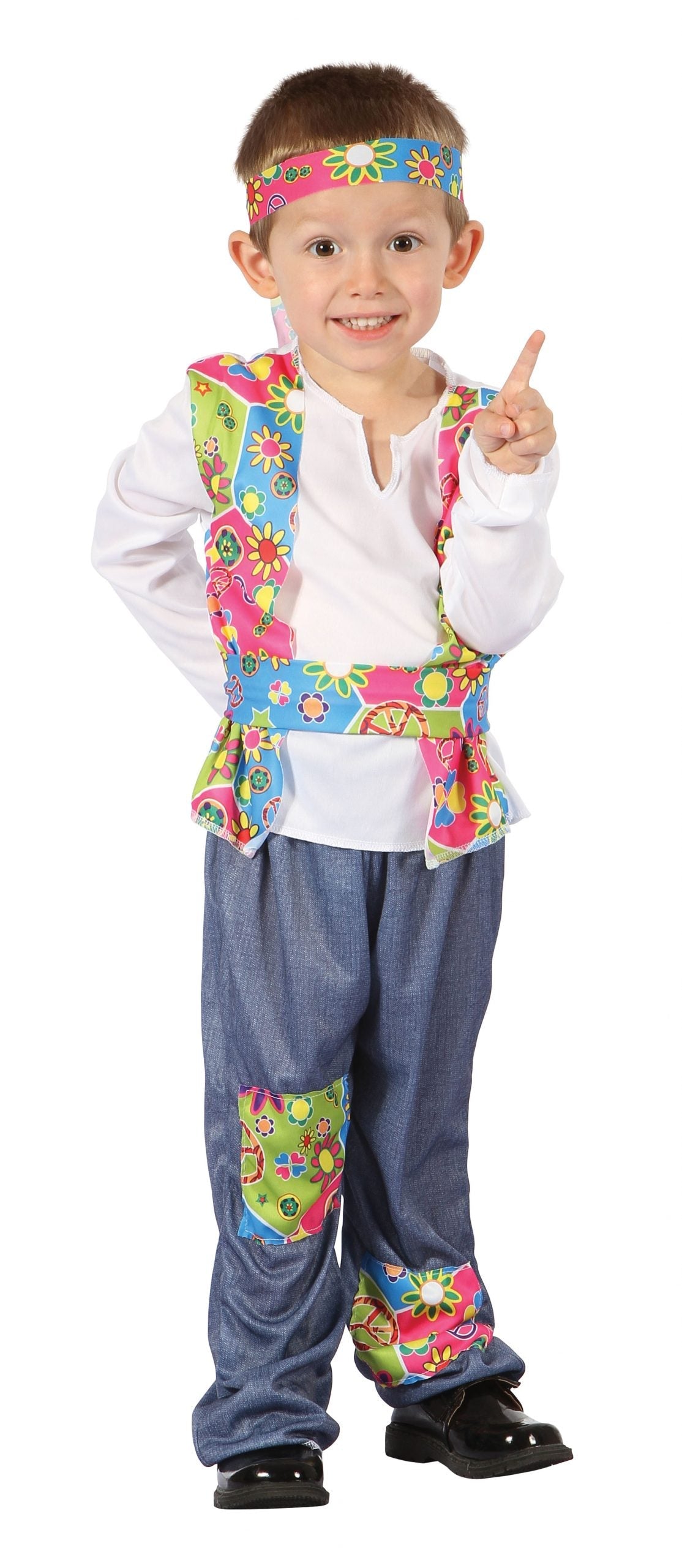 Boys Hippy Boy Toddler Childrens Costume Male Halloween 1