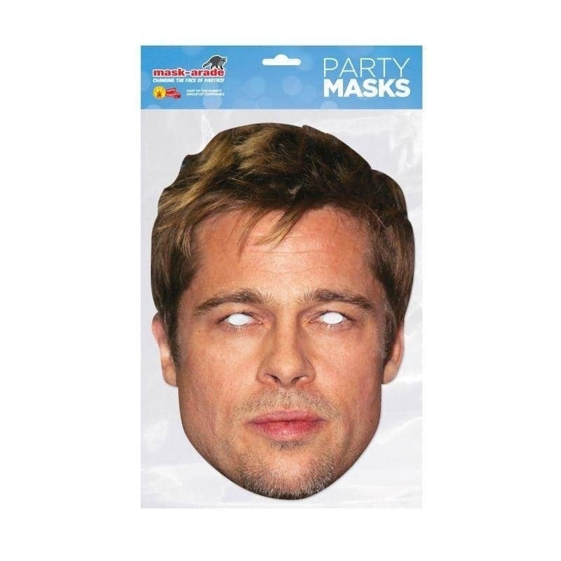 Brad Pitt Celebrity Face Mask_1 BRADP01