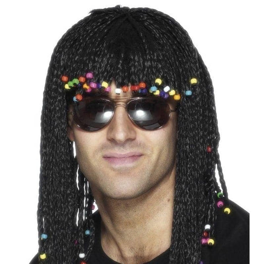 Braided Wig Adult Black 1
