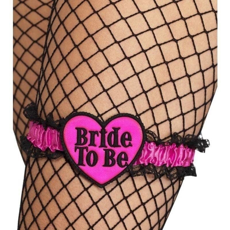 Bride To Be Garter Adult Pink 1
