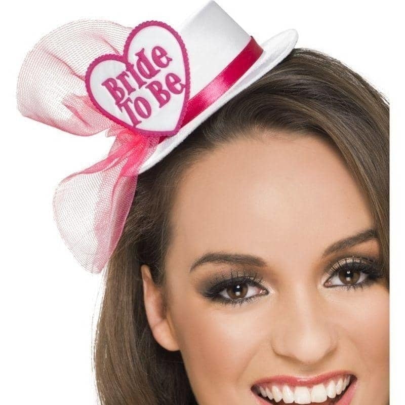 Bride To Be Hat Adult White 1