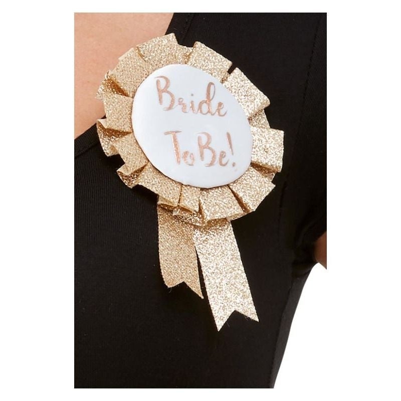 Bride To Be Rosette Rose Gold_1
