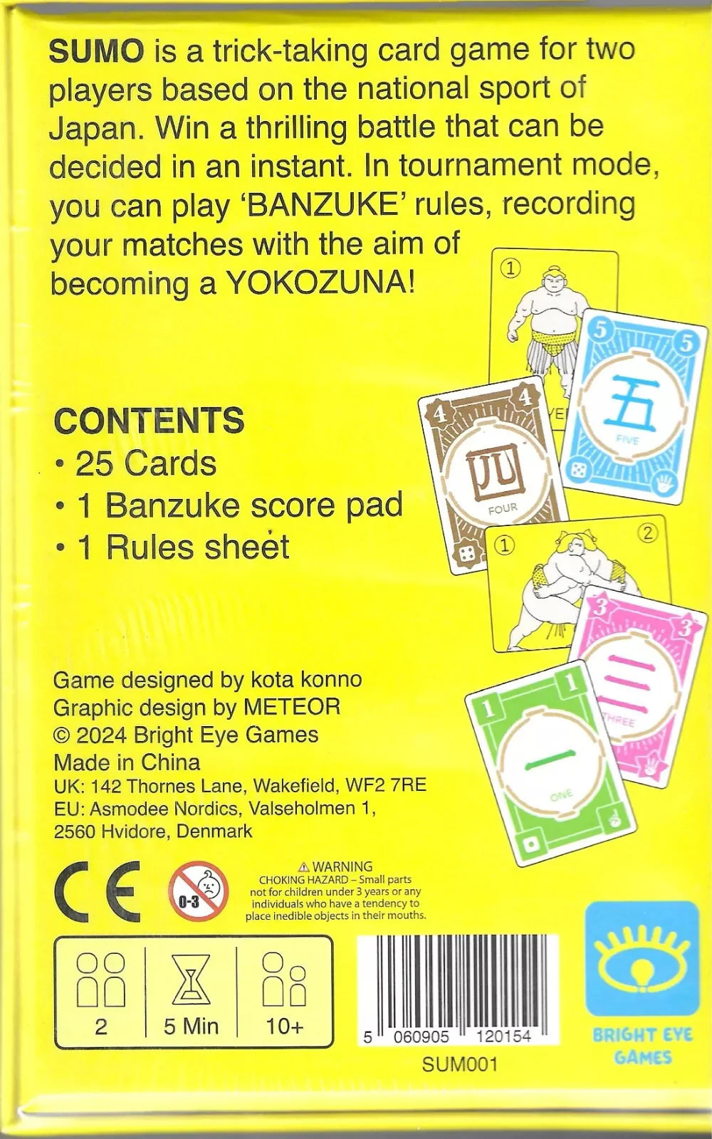 Sumo Card Game
