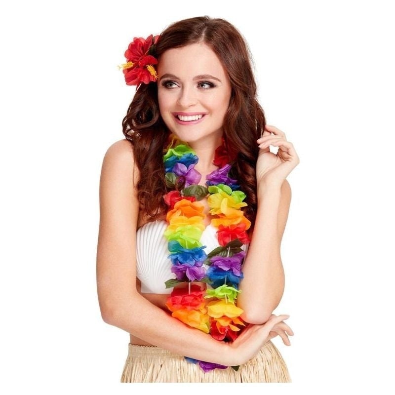 Bright Large Lei Adult Rainbow_2 