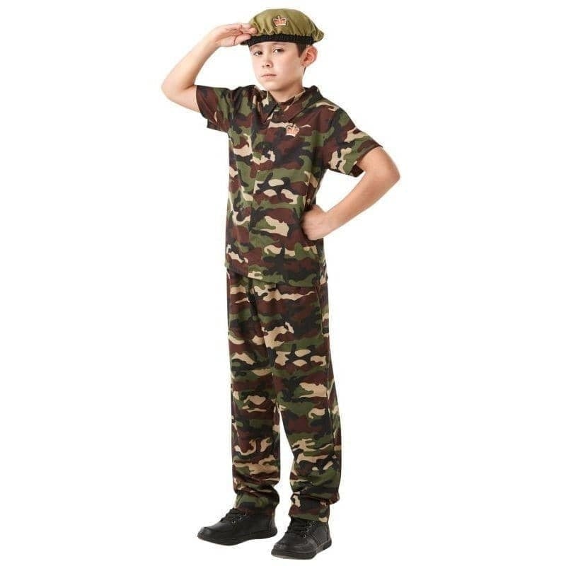 British Soldier Boys Marines Costume 1