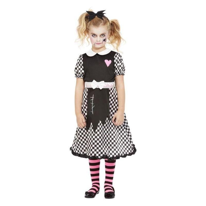 Broken Doll Costume Black and White 1