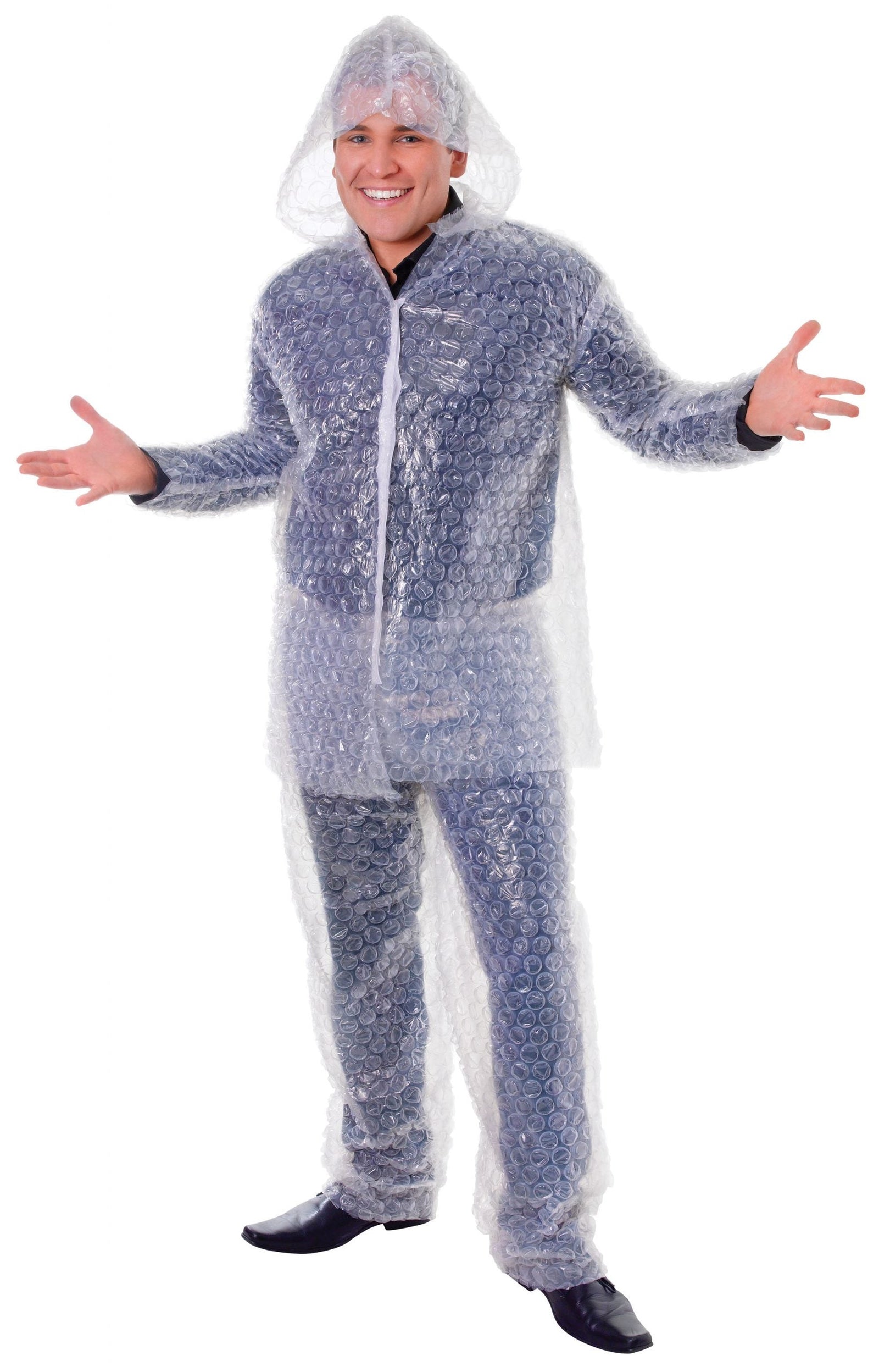 Bubble Wrap Costume Adult Festival Dress Up 1