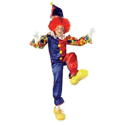 Bubbles The Clown Child Costume 1