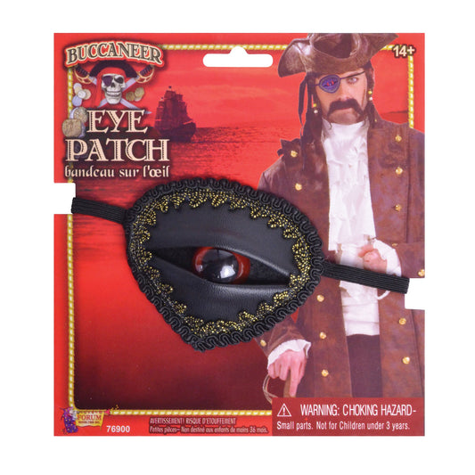 Buccaneer Eyepatch with Red Eye of the Sea 1