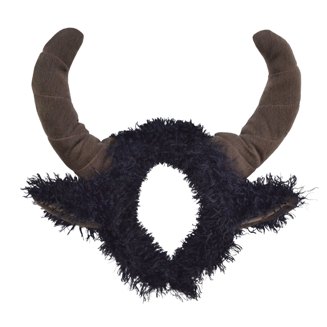 Bull Horns on Headband Soft with Ears_1
