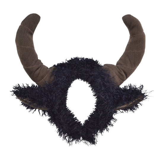 Bull Horns on Headband Soft with Ears 1