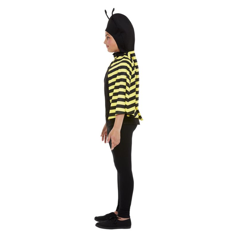 Bumblebee Hooded Cape Black and Yellow Child 3