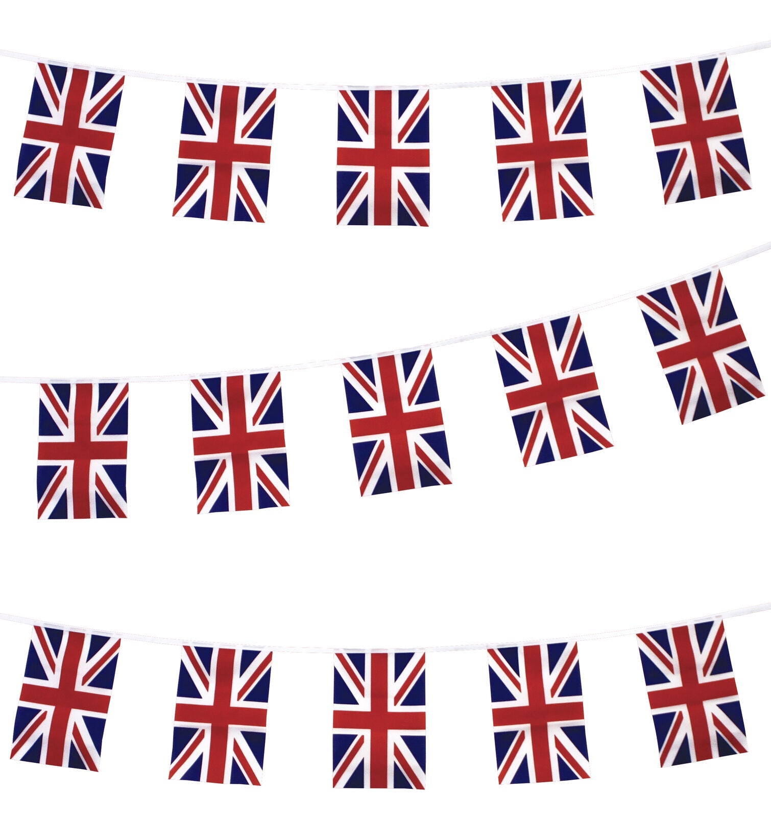 Bunting Union Jack 7m 25 Flags 2