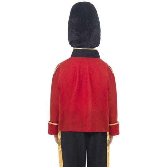 Busby Guard Costume Kids Red Jacket Hat 2