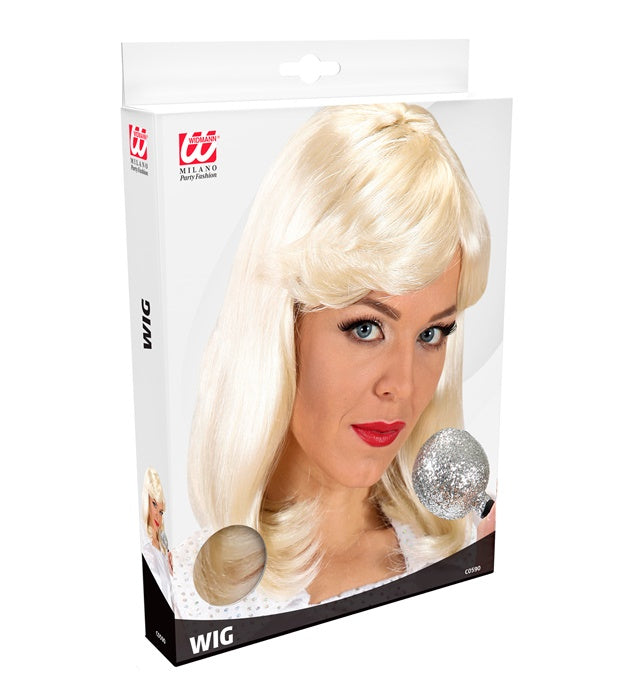70S Pop Star Agnetha Wigs In Box