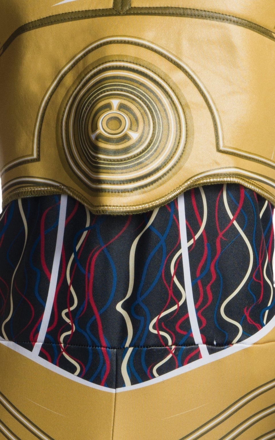 C3PO Costume Kids Star Wars Gold Protocol Droid 3
