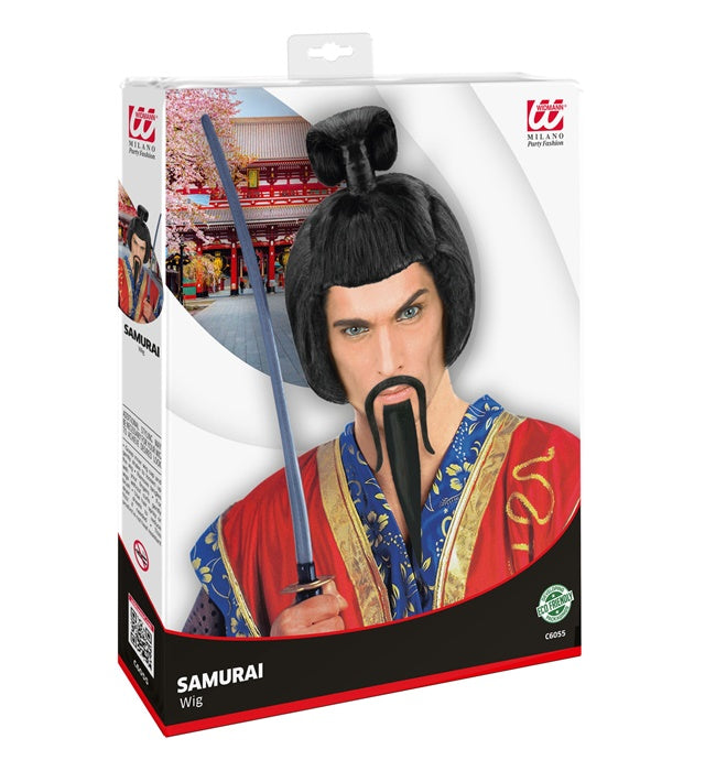 Samurai Wig In Box