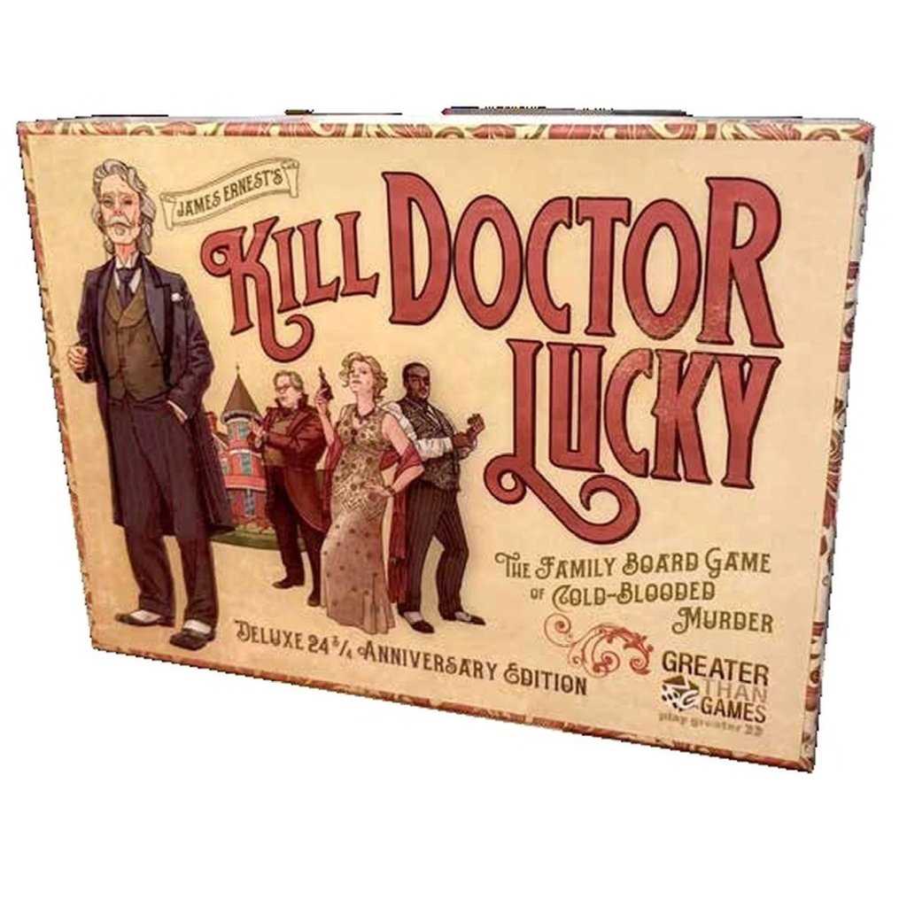 Kill Doctor Lucky Deluxe 24 3 4 Anniversary Edition Board Game 1