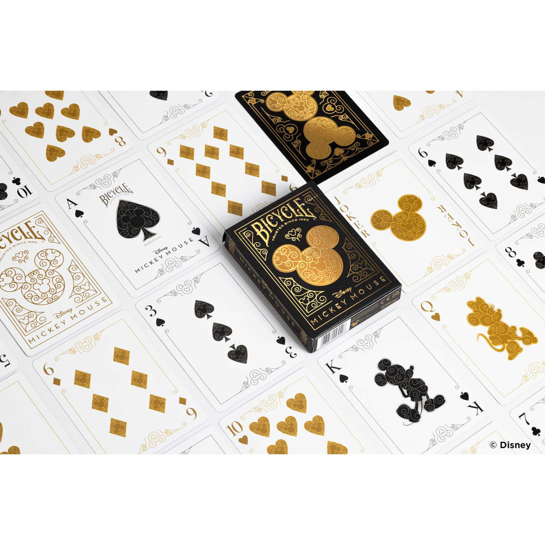 Bicycle: Disney Black and Gold Mickey