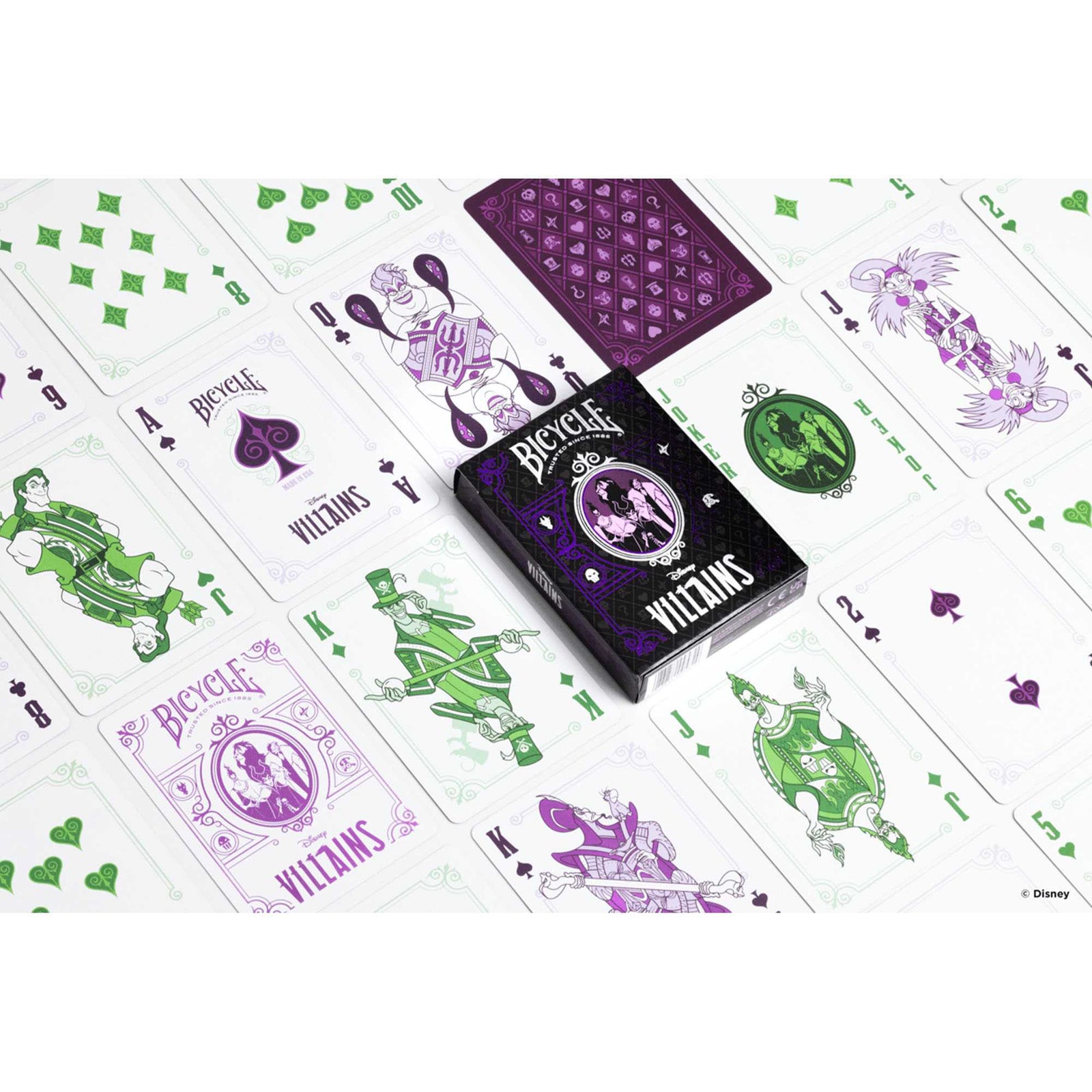 Bicycle: Disney Villains Green & Purple 2
