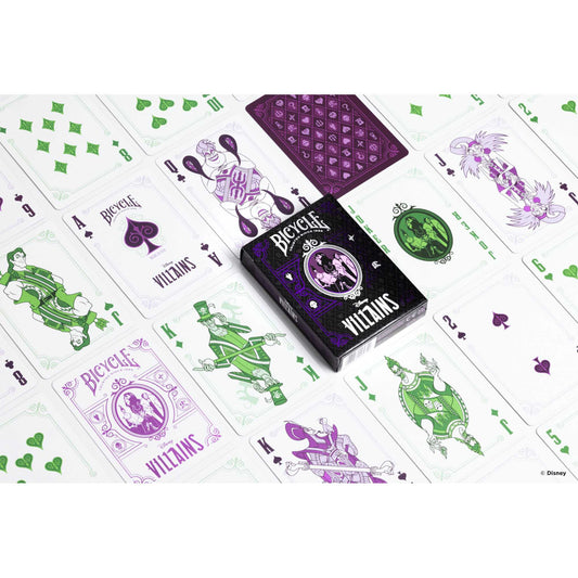 Bicycle: Disney Villains Green & Purple 2