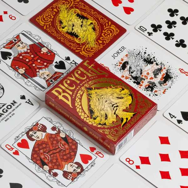 Bicycle Red Dragon Board Game by Carta Mundi 4