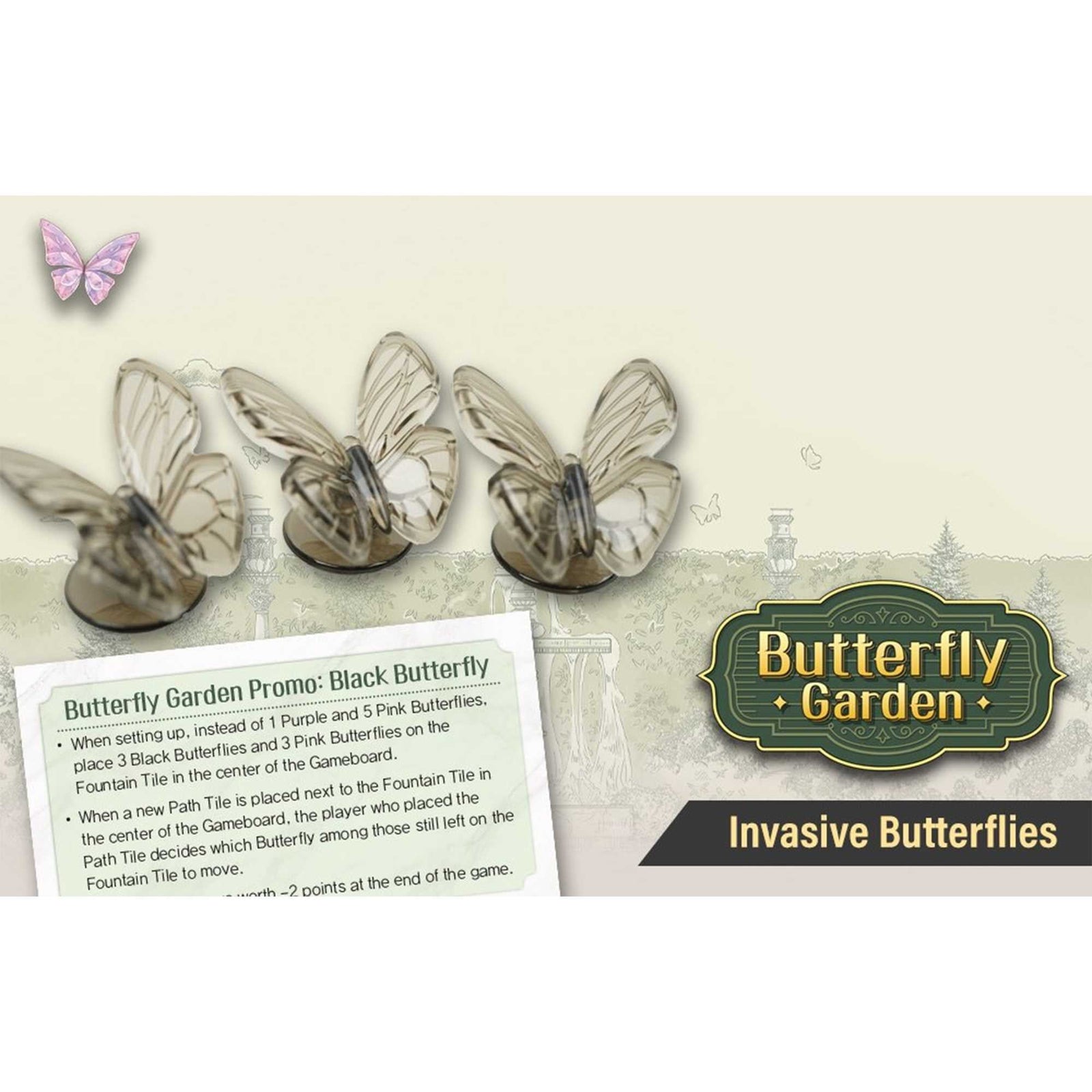 Butterfly Garden: Black Butterflies Mini Expansion 1