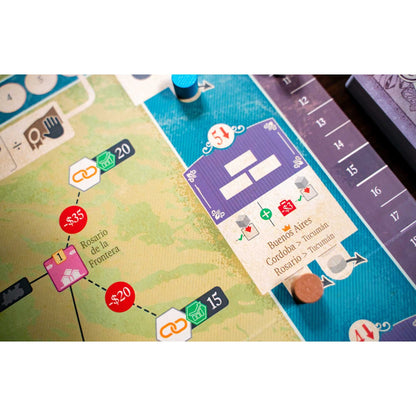 Age of Rail: Allegheny & La Pampa - Expansion Map 3