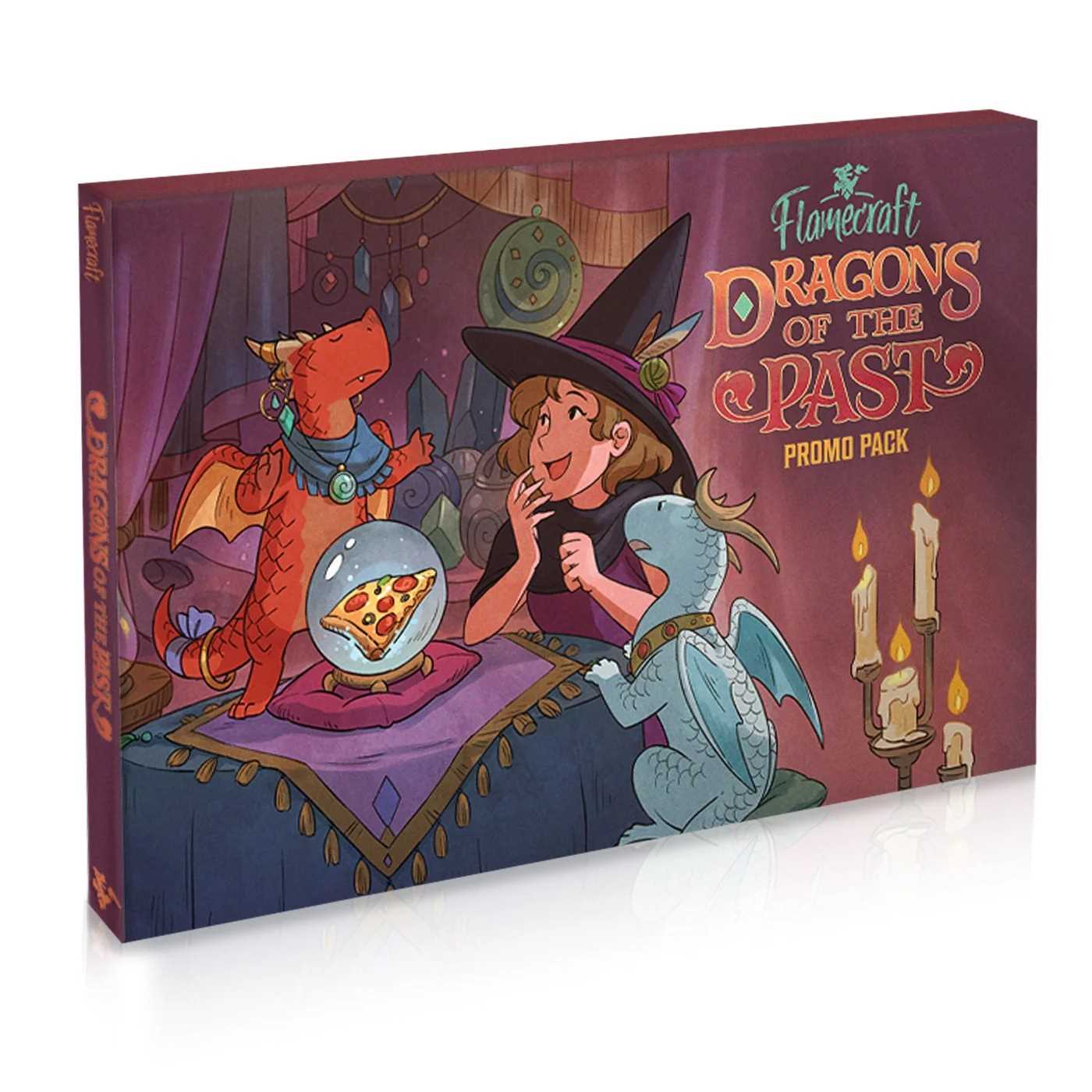 Dragons of the Past Promo Pack Flamecraft Board Game by Cardboard Alchemy 1