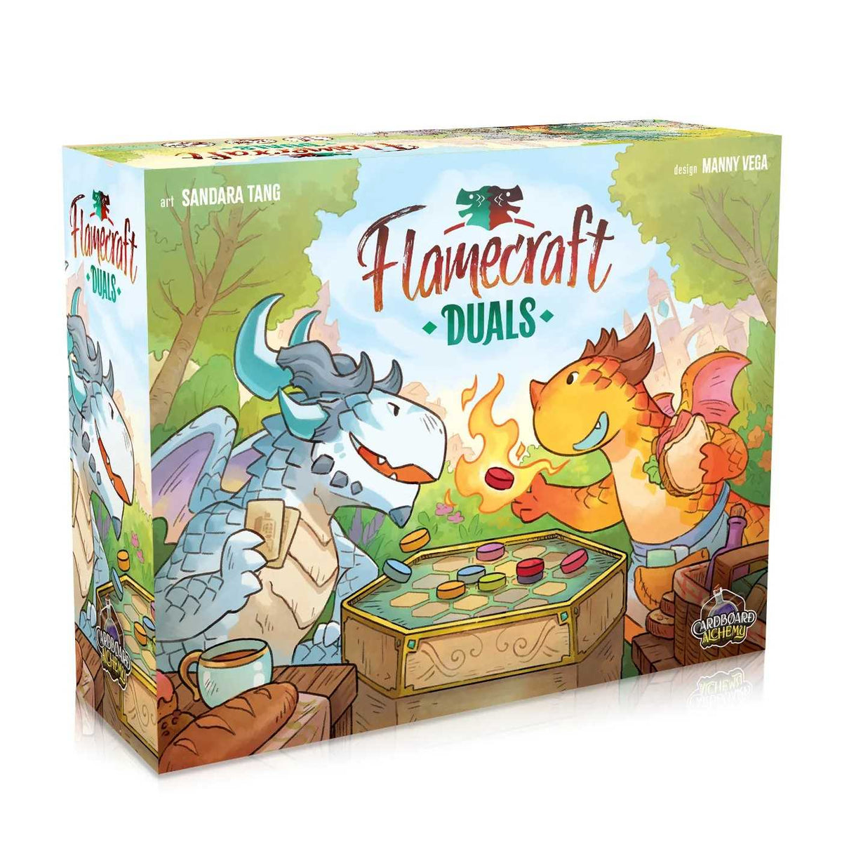 Flamecraft Duals Standard Edition Board Game by Cardboard Alchemy 1