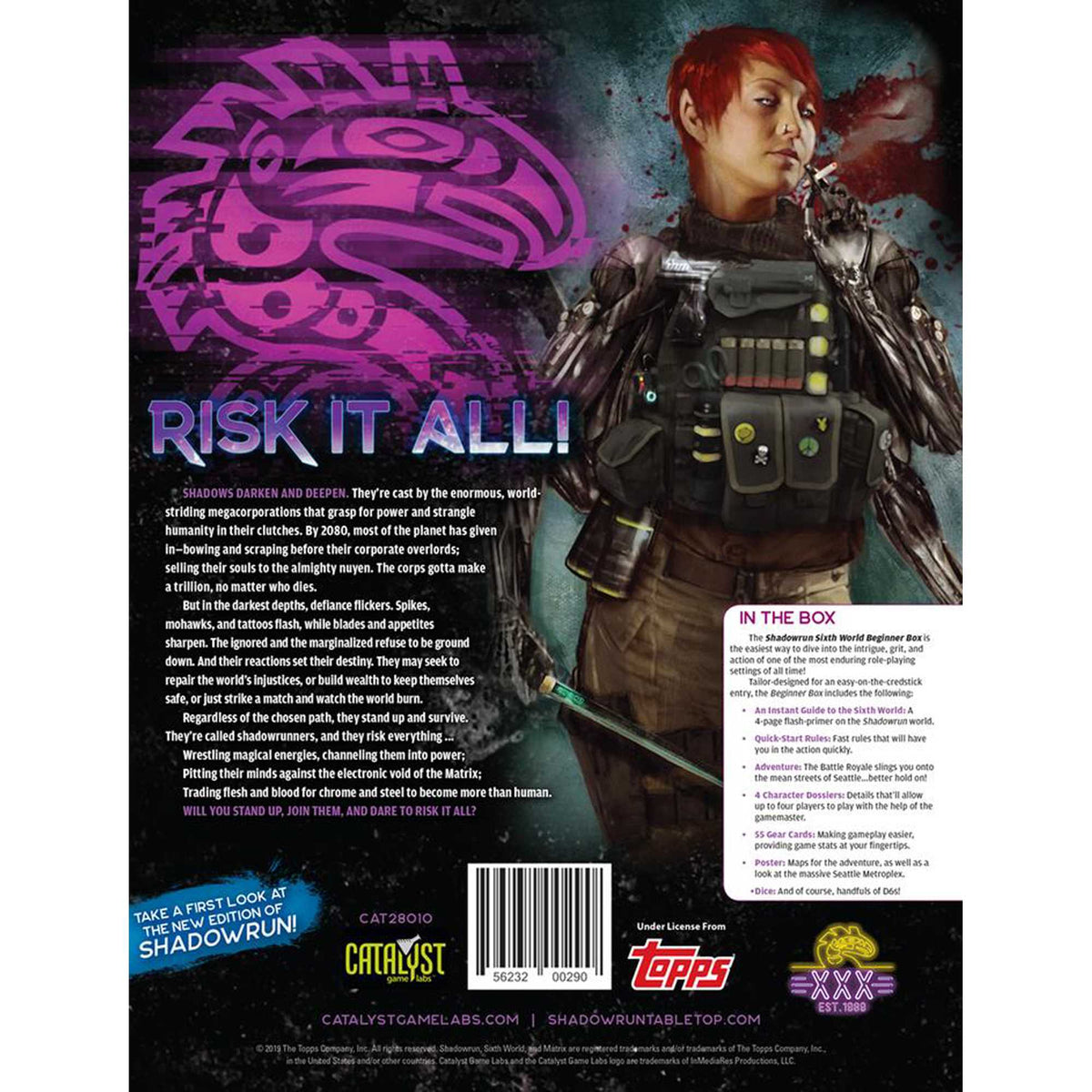Shadowrun Sixth Edition Beginner Box Roleplaying Game by Catalyst Game Labs 2