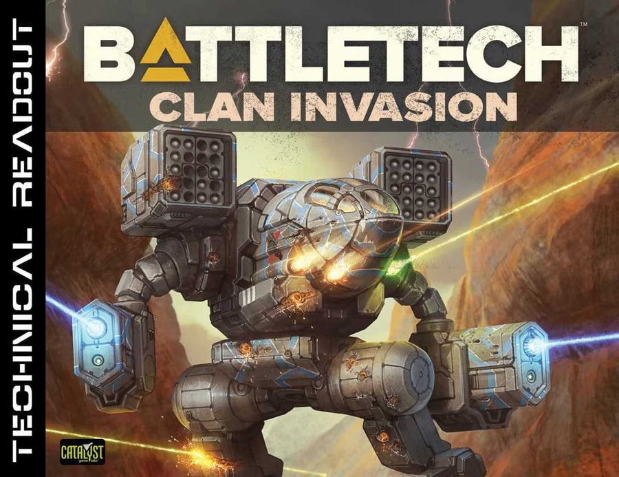 Battletech Technical Readout Clan Invasion Roleplaying Game by Catalyst Game Labs 1