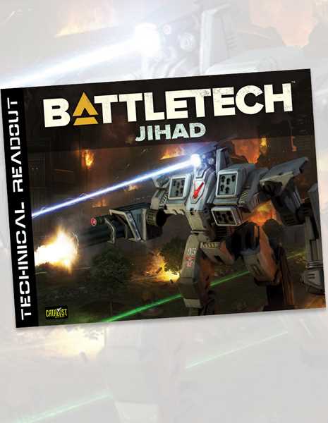 Battletech Technical Readout Jihad Miniature Game by Catalyst Game Labs 1