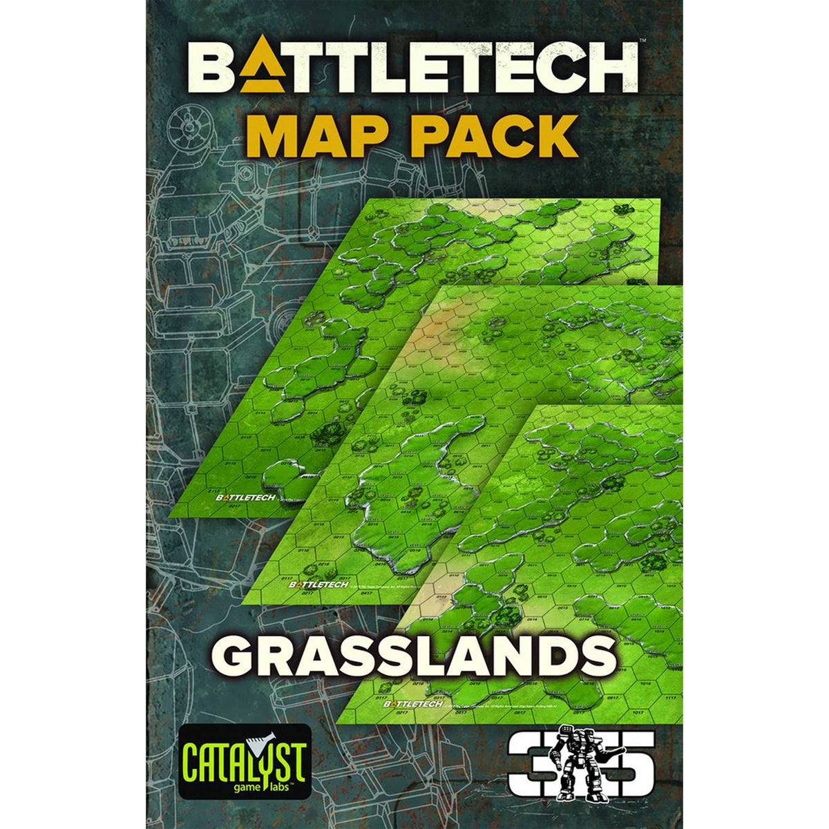 BattleTech Map Pack Grasslands Board Game by Catalyst Game Labs 1