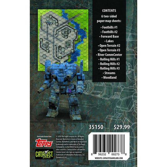 BattleTech Map Pack Grasslands Board Game by Catalyst Game Labs 2
