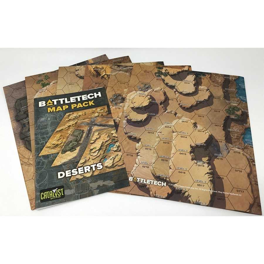 Battletech Map Pack Deserts Board Game by Catalyst Game Labs 1