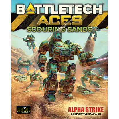 BattleTech Aces Scouring Sands Alpha Strike Miniatures Game Expansion