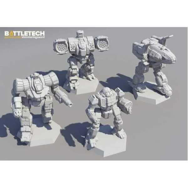 Battletech Inner Sphere Fire Lance Miniatures Game 1
