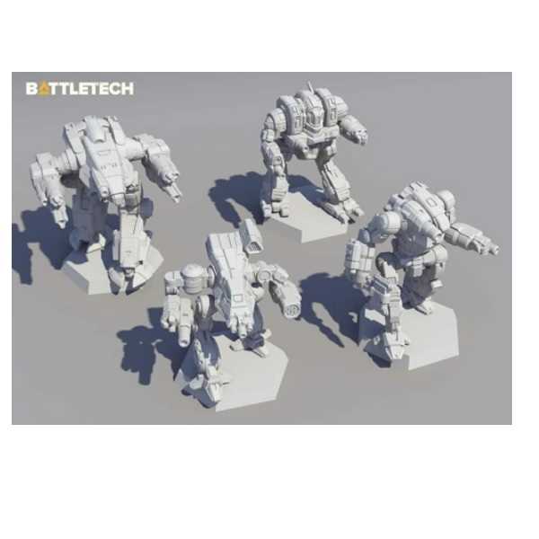 BattleTech Inner Sphere Heavy Battle Lance Miniature Game by Catalyst Game Labs 1