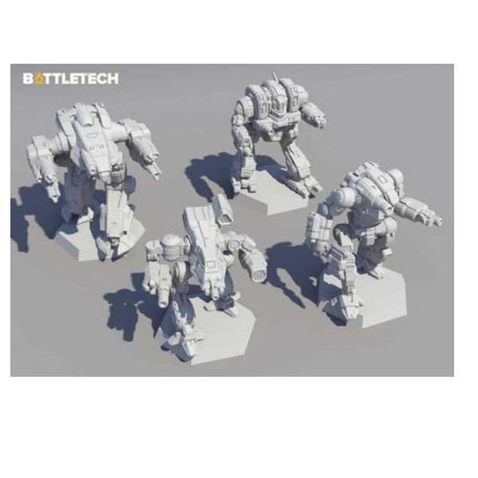 BattleTech Inner Sphere Heavy Battle Lance Miniature Game by Catalyst Game Labs 1