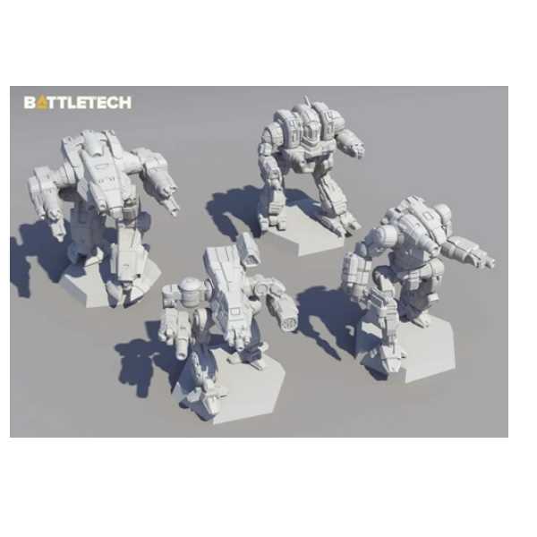 BattleTech Inner Sphere Support Lance Miniature Game by Catalyst Game Labs 1