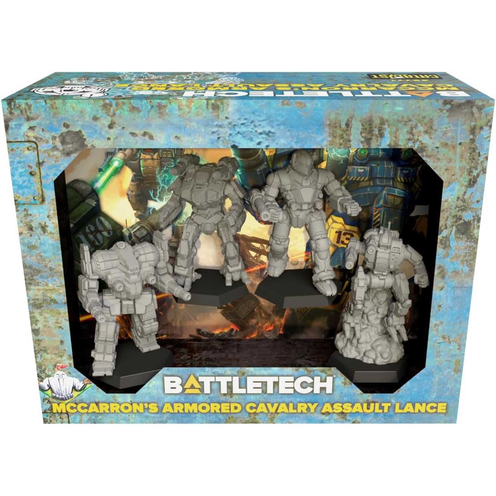 BattleTech McCarrons Armored Cavalry Assault Lance Miniature Game by Catalyst Game Labs 1