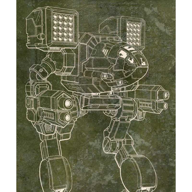 BattleTech Timber Wolf C Scale Miniature Game Accessory