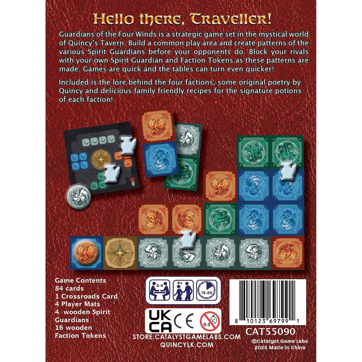 Guardians of the Four Winds Board Game by Catalyst Game Labs 2