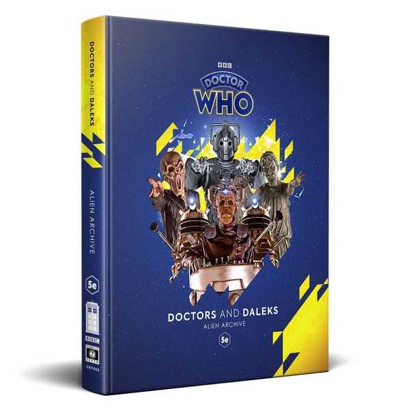 Doctors And Daleks Alien Archive 5E Roleplaying Game by Cubicle Seven 1