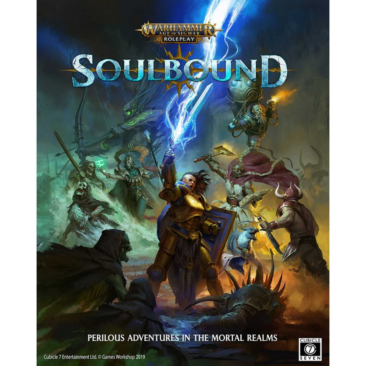 Soulbound Warhammer Age of Sigmar Roleplay Roleplaying Game by Cubicle Seven 1