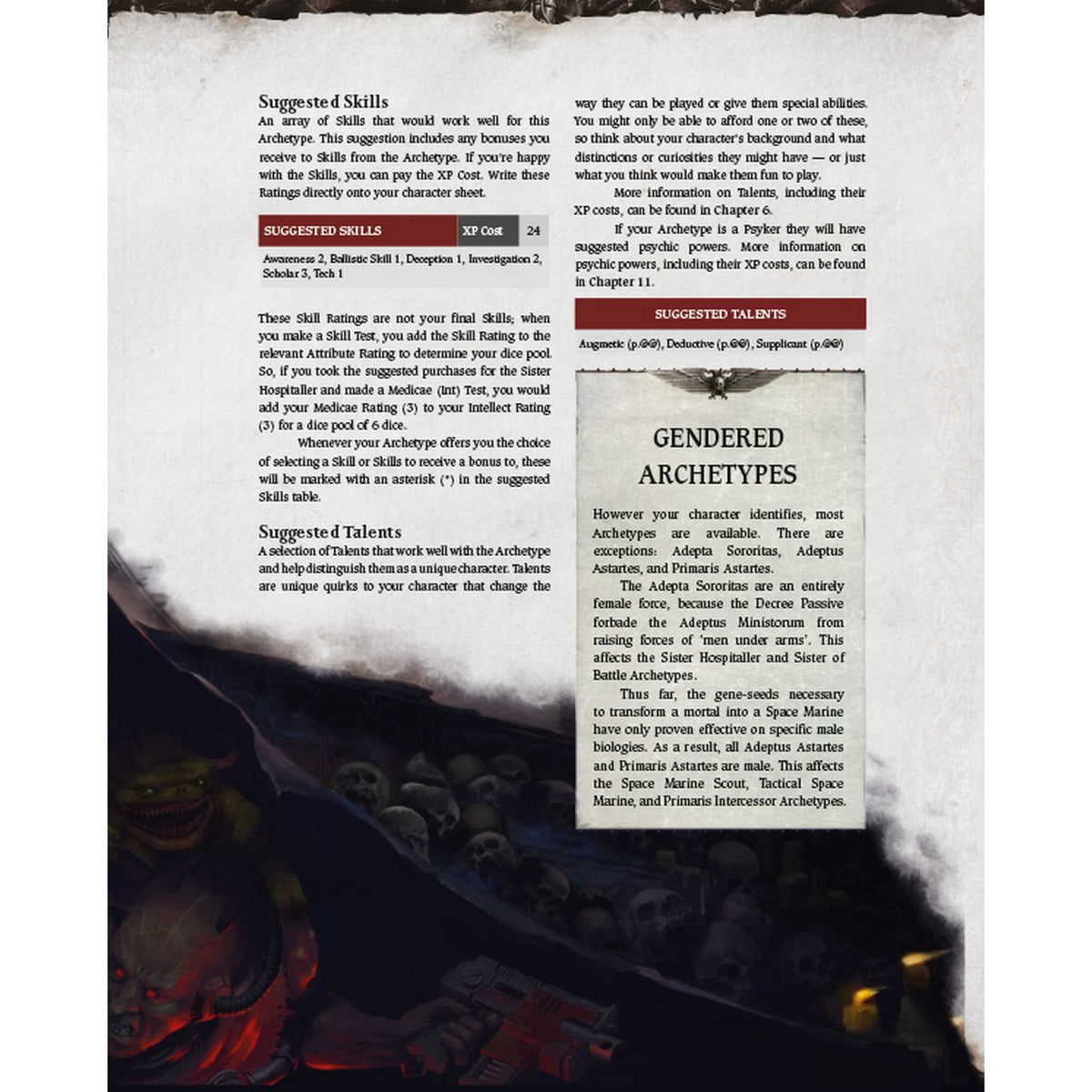 Wrath and Glory Core Rulebook Warhammer 40000 Roleplay RPG Revised Edition Roleplaying Game by Cubicle Seven 3