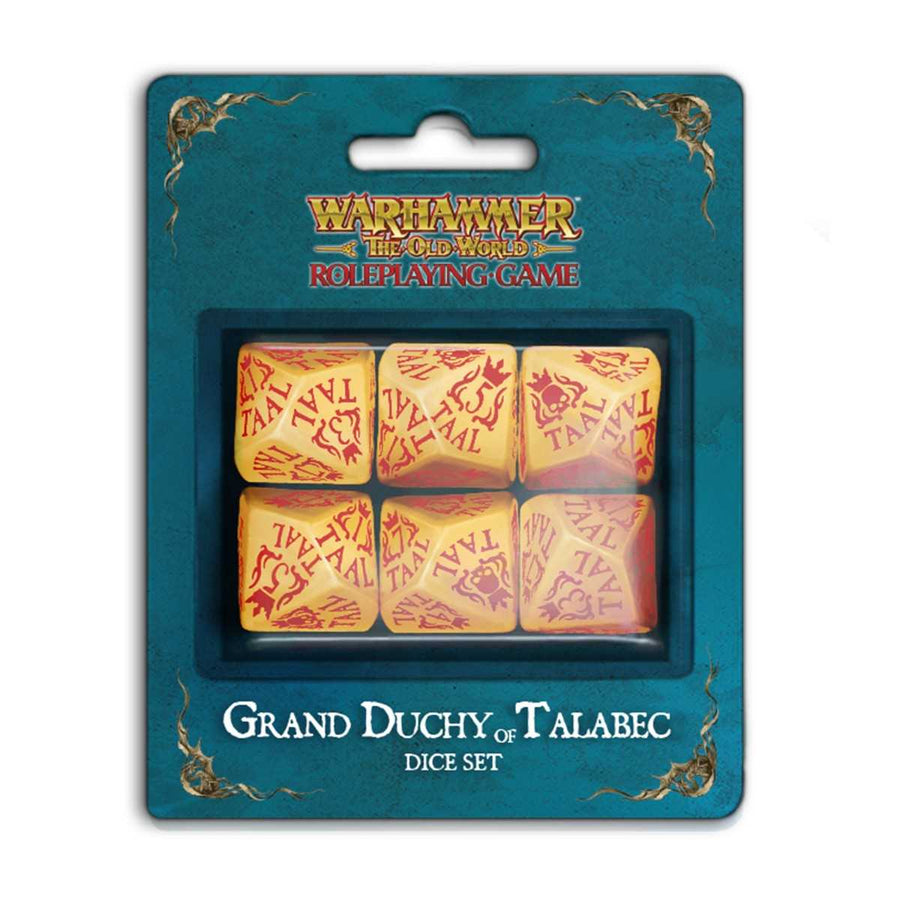 Warhammer The Old World Roleplaying Game Grand Duchy of Talabec Dice Set