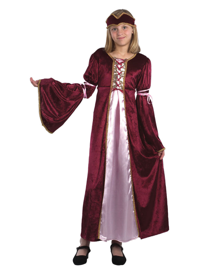 Renaissance Princess Costume Girls Maid Marion