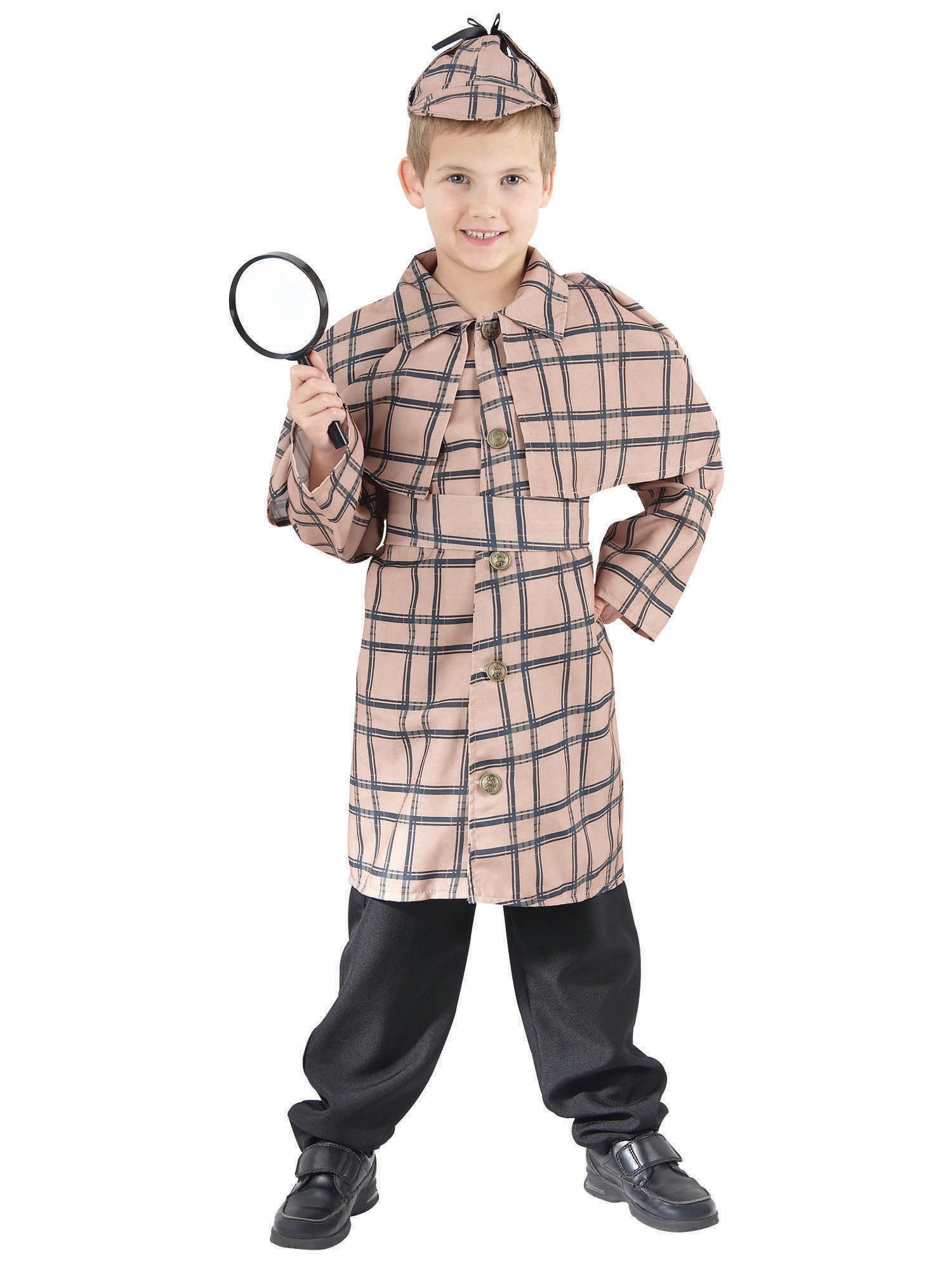 Detective Costume Childrens Sherlock Homes Suit 1
